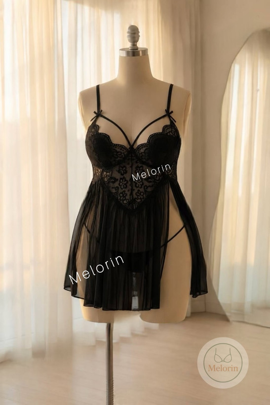 لباسخواب فانتزی سایز بزرگ بیگسایز کد 100347