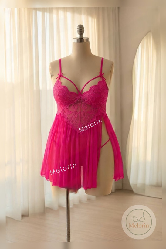 لباسخواب فانتزی سایز بزرگ بیگسایز کد 100347