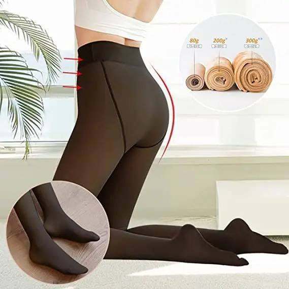 جوراب شلواری سه بعدی داخل خز