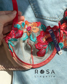 ست شورت و سوتین فنردار برند rosa کد ۹۵۰۸