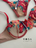 ست شورت و سوتین فنردار برند rosa کد ۹۵۰۸